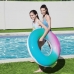 Boia Circular Arco Iris Azul E Rosa 91cm - Bestway